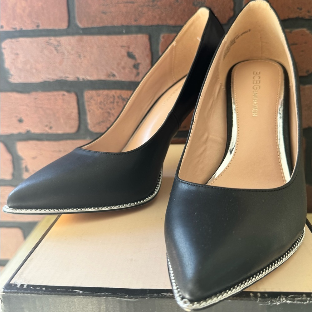 Black BCBGeneration Hallix heels